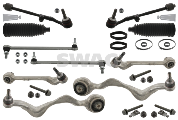 4044688661708 | Control/Trailing Arm Kit, wheel suspension SWAG 20 94 6280